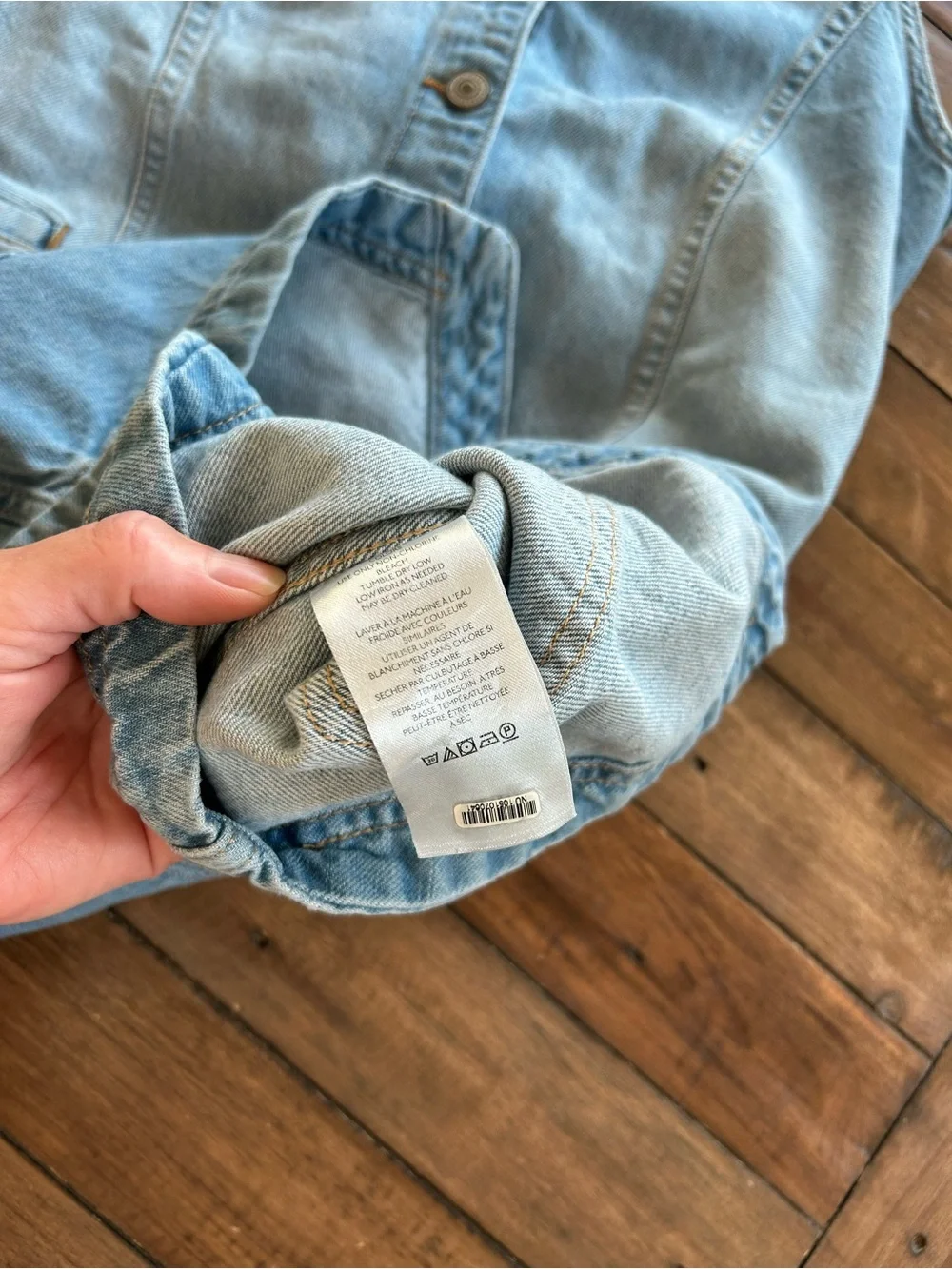 Free People We the Free Out of Office Vest Dress Denim M